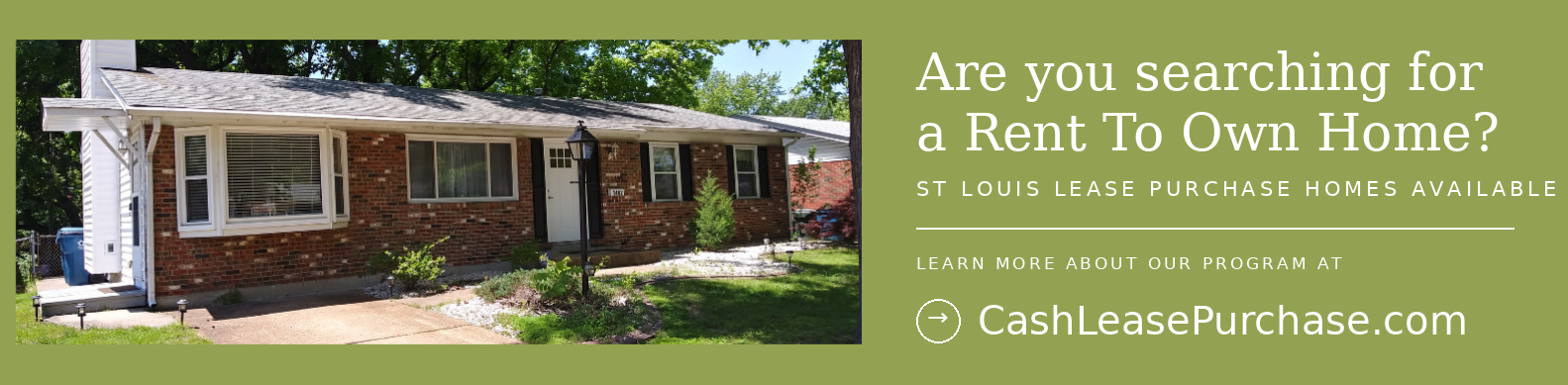 Are you searching for a Rent To Own Home? Visit Cash Lease Purchase.